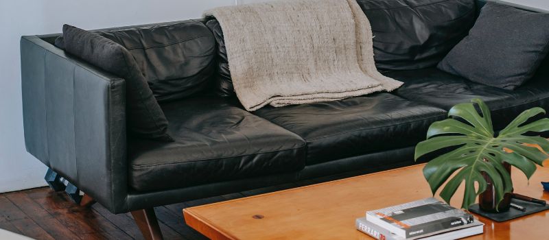 sticky-leather-couch
