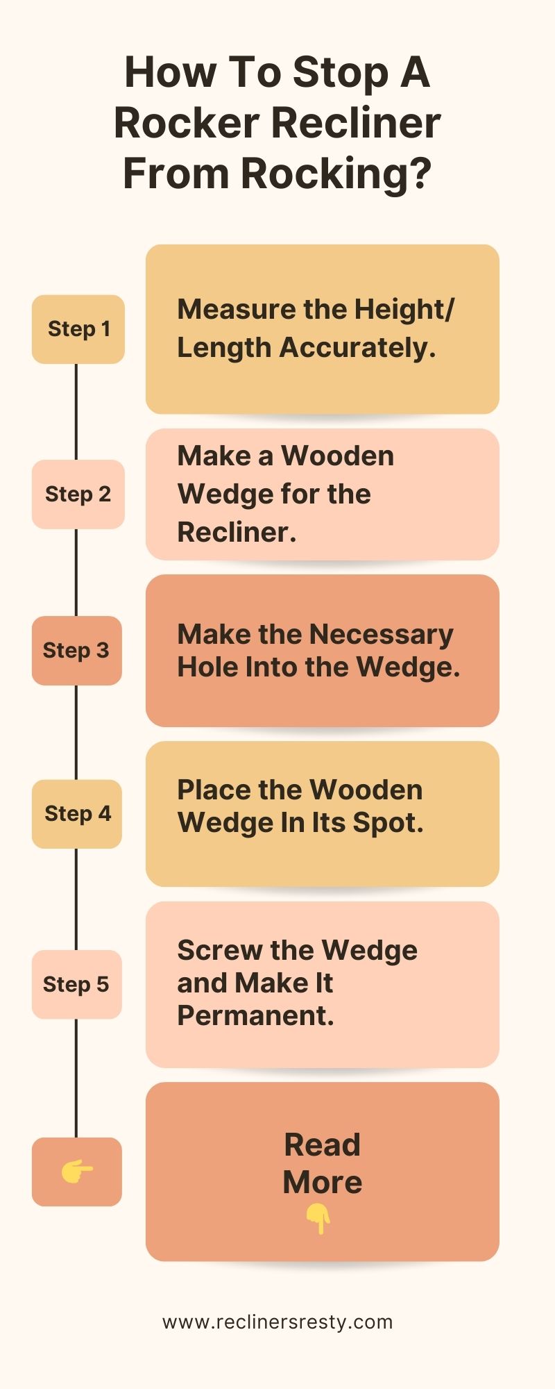 How To Stop A Rocker Recliner From Rocking? [In 5 DIY Steps]